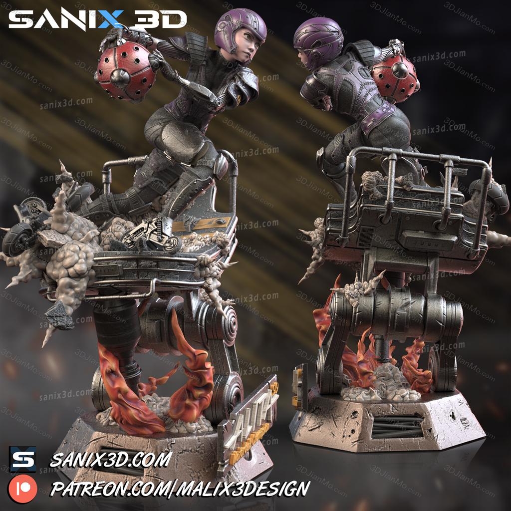 Sanix3d 战斗天使 阿丽塔