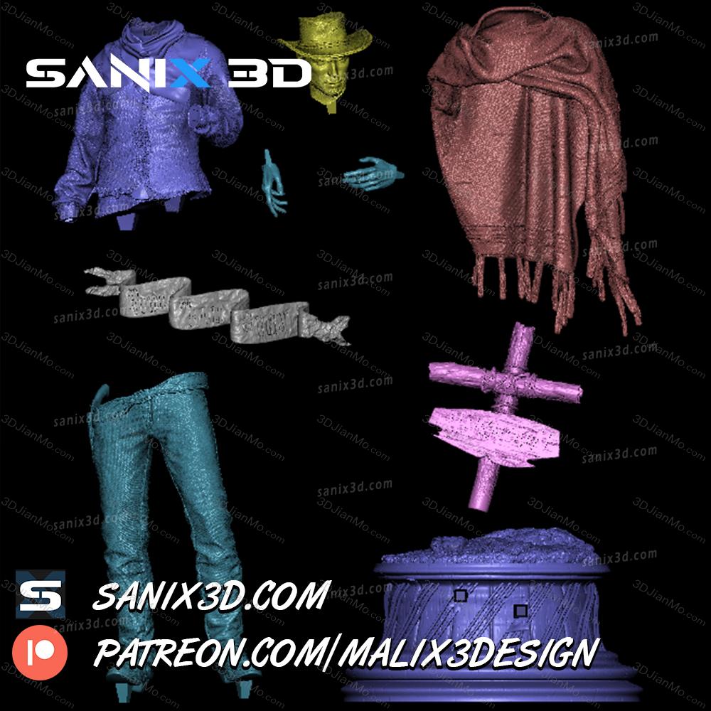 Sanix3d 黄金三镖客 布兰迪