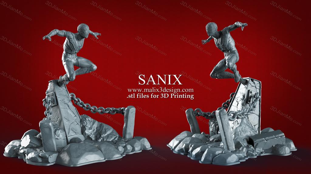Sanix3d 漫威 蜘蛛侠