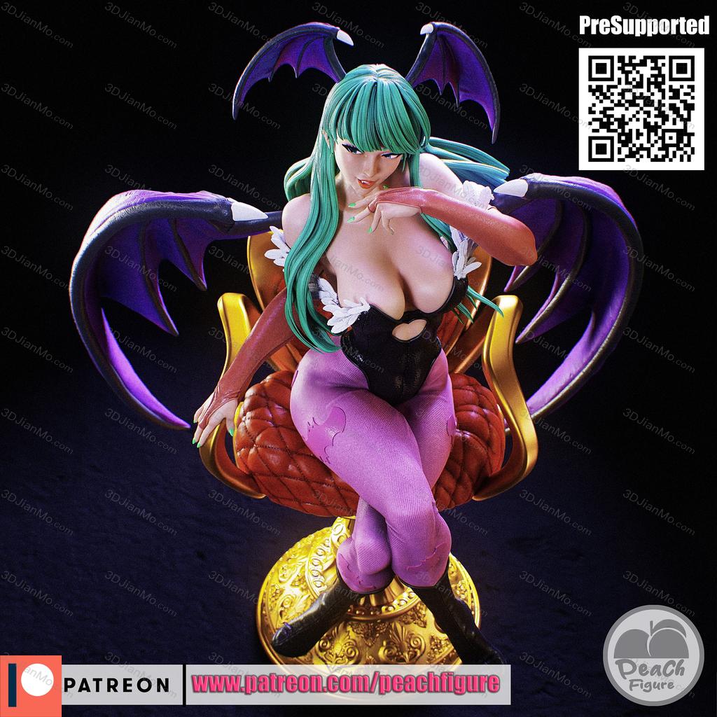 Peach Figure 恶魔战士 莫莉卡·安斯兰特