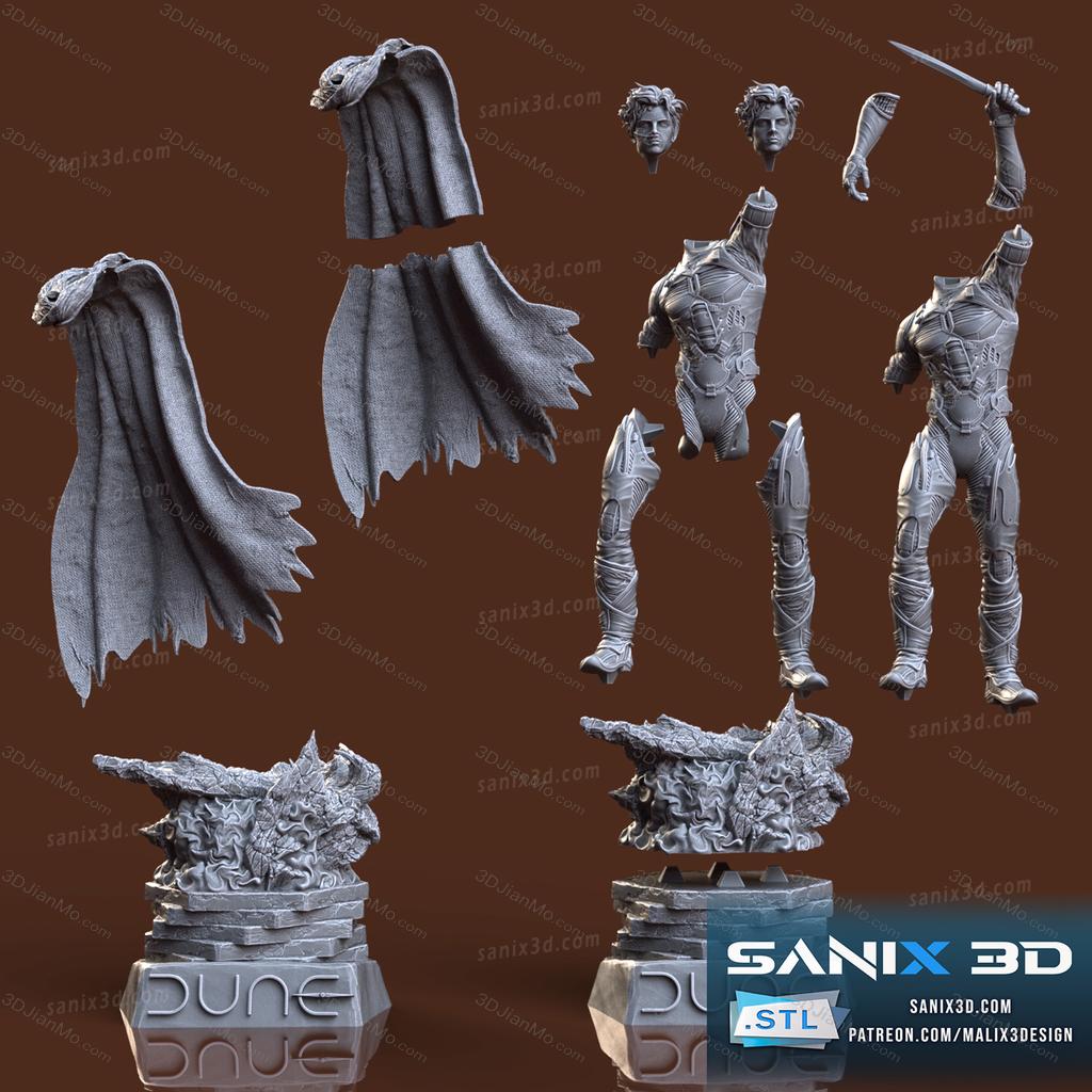 Sanix3d 沙丘 厄崔迪