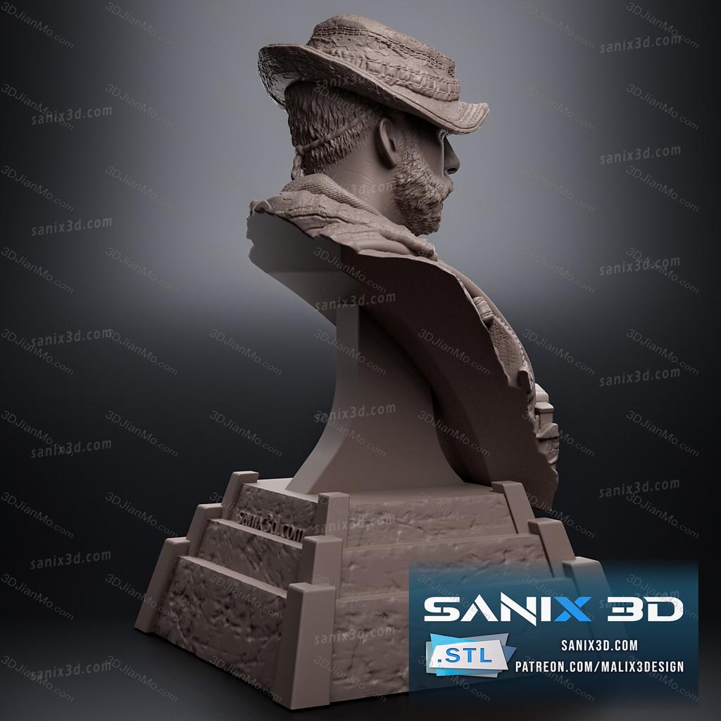 Sanix3d 使命召唤 普莱斯队长