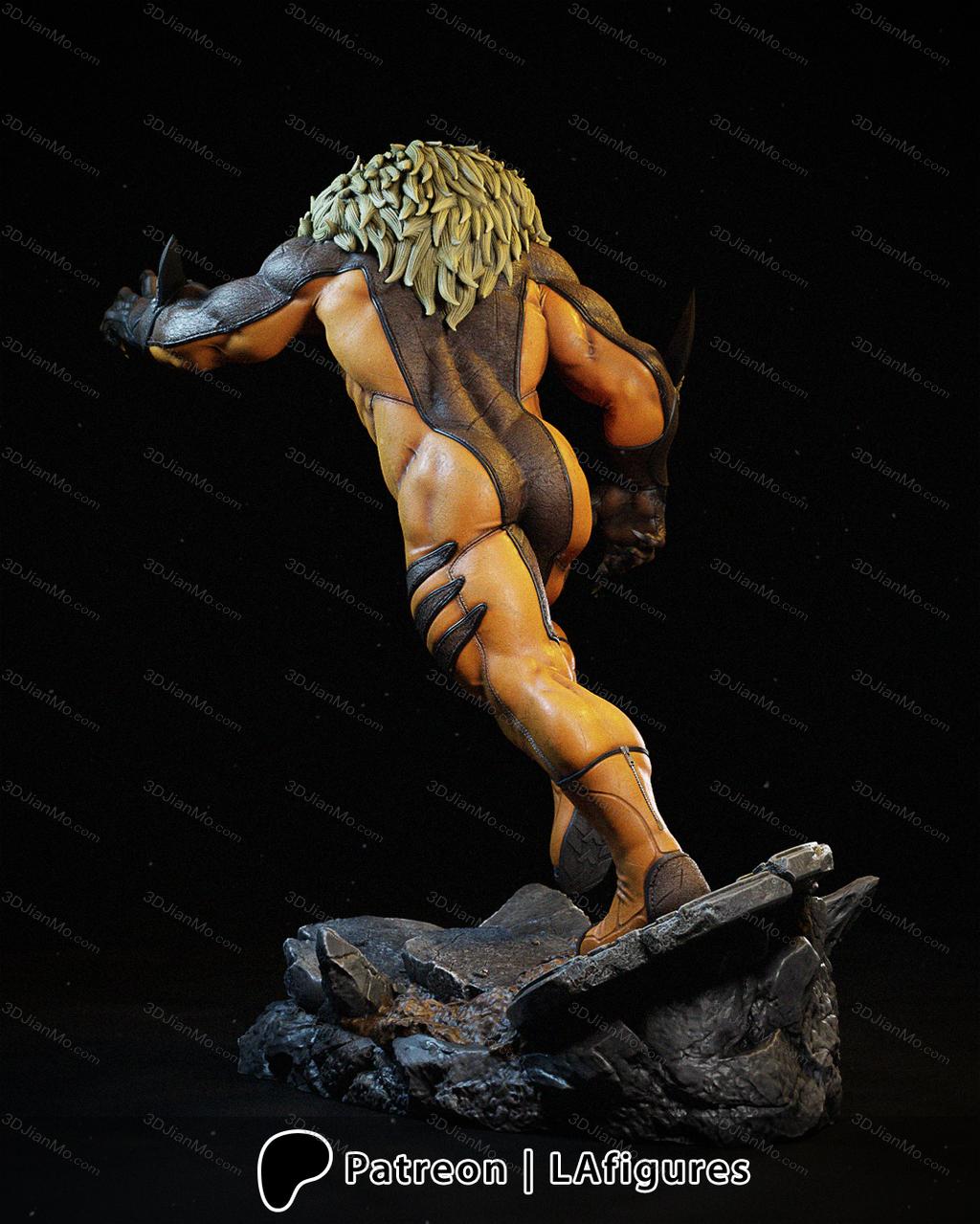 L.A Figures 漫威 铁拳 剑齿虎