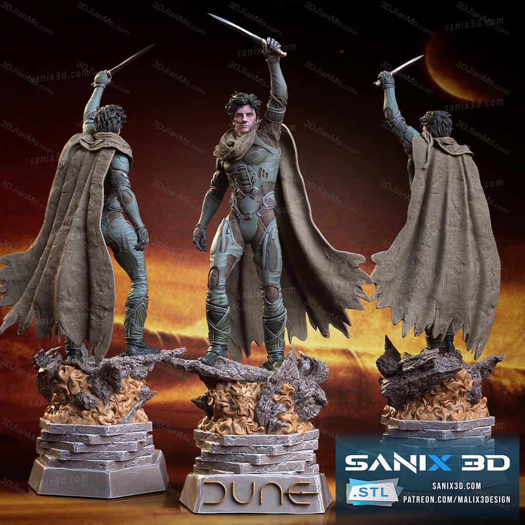 Sanix3d 沙丘 厄崔迪