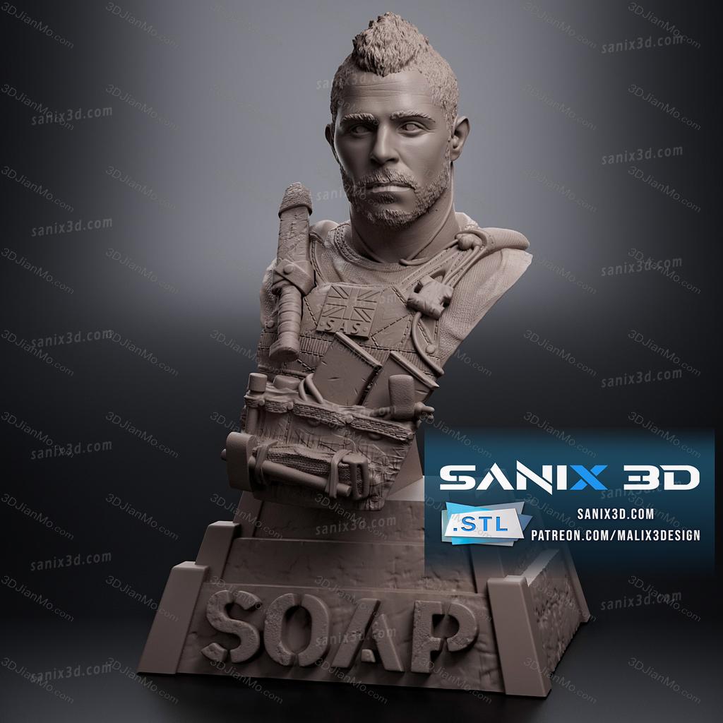 Sanix3d 现代战争 约翰·麦克塔维什