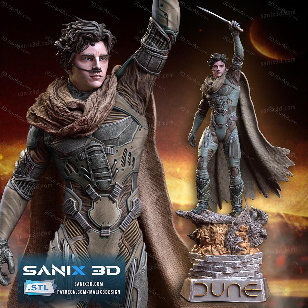 Sanix3d 沙丘 厄崔迪