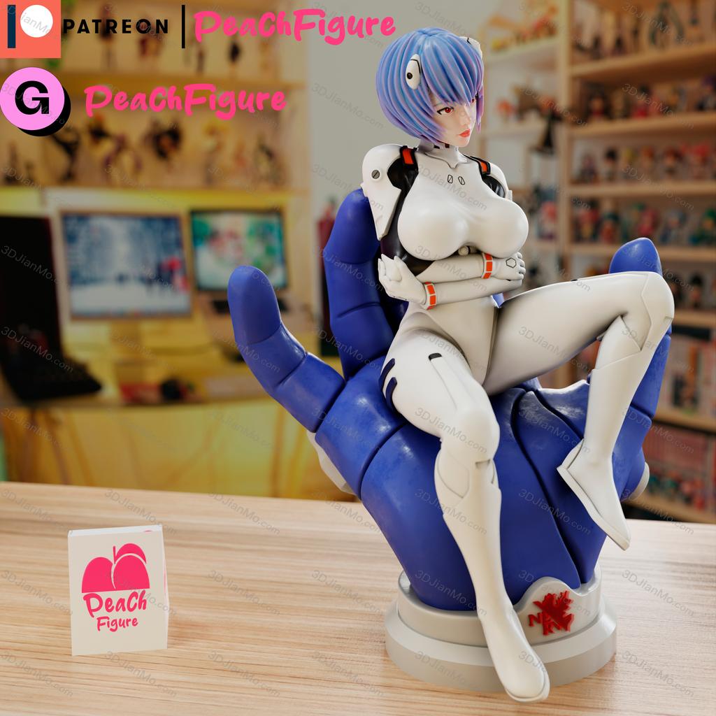 Peach Figure 新世纪福音战士 绫波丽