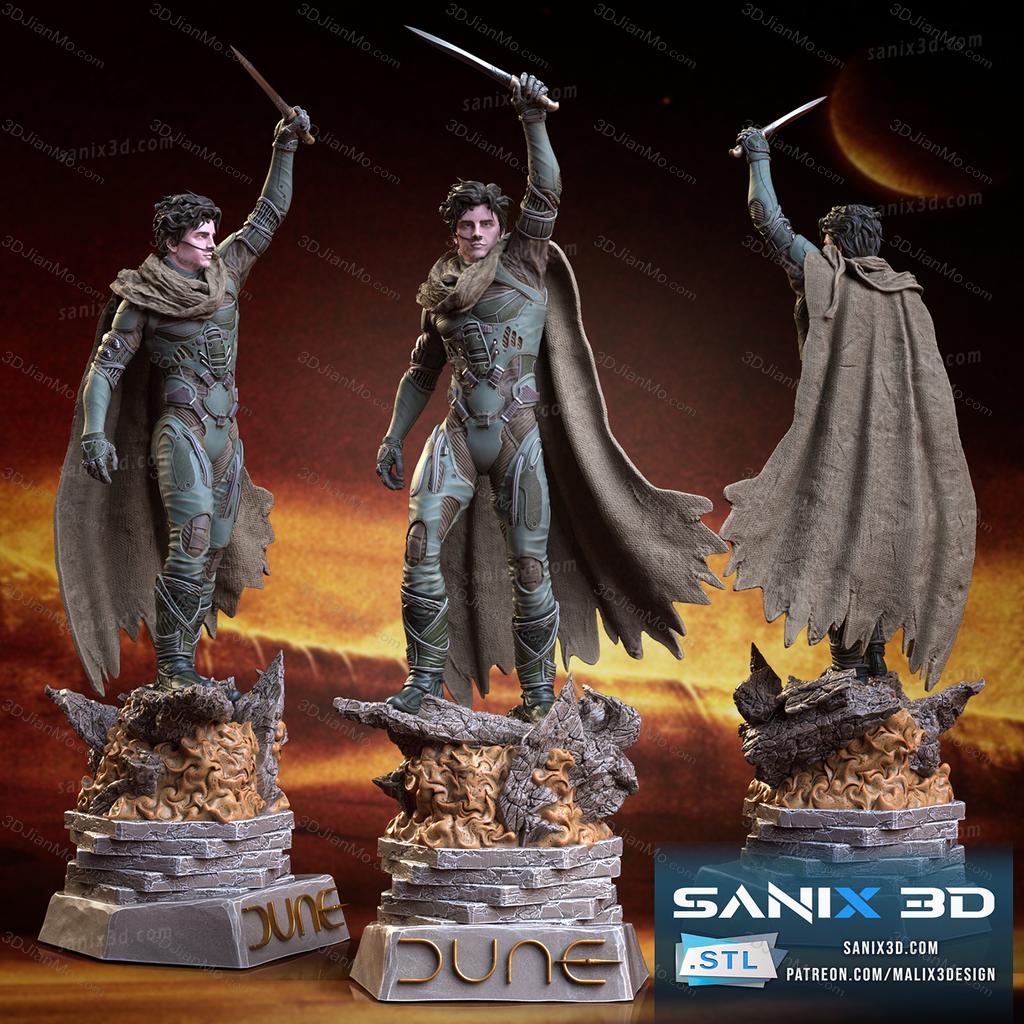 Sanix3d 沙丘 厄崔迪