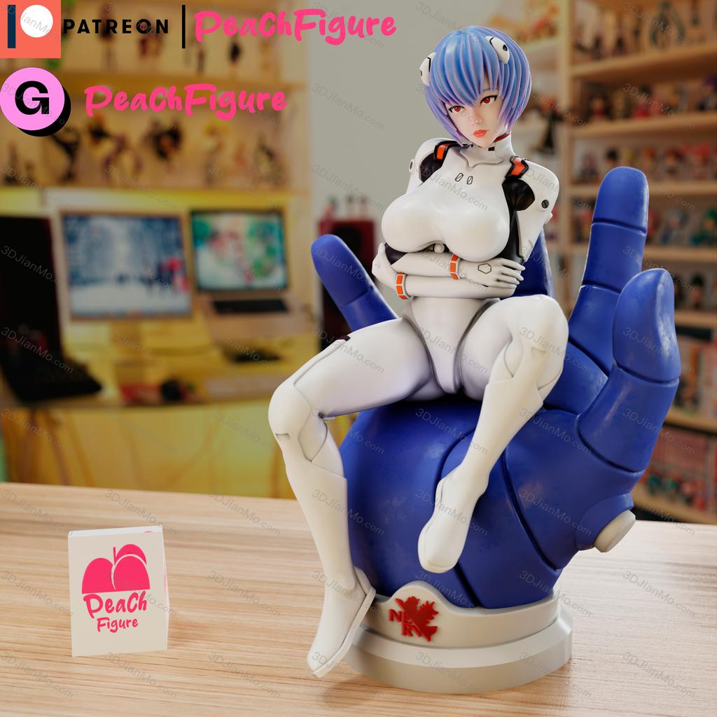 Peach Figure 新世纪福音战士 绫波丽