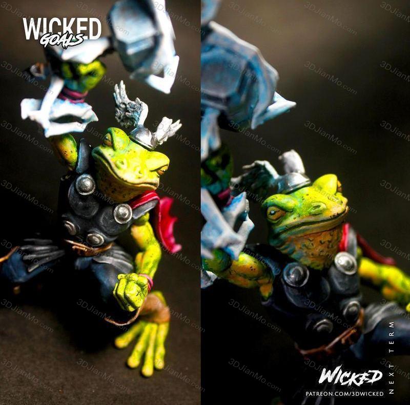 3DWicked 漫威 青蛙雷神