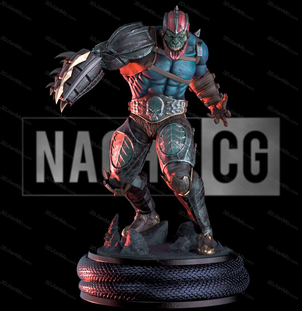 Nacho CG 宇宙的巨人希曼 铁嘴兵