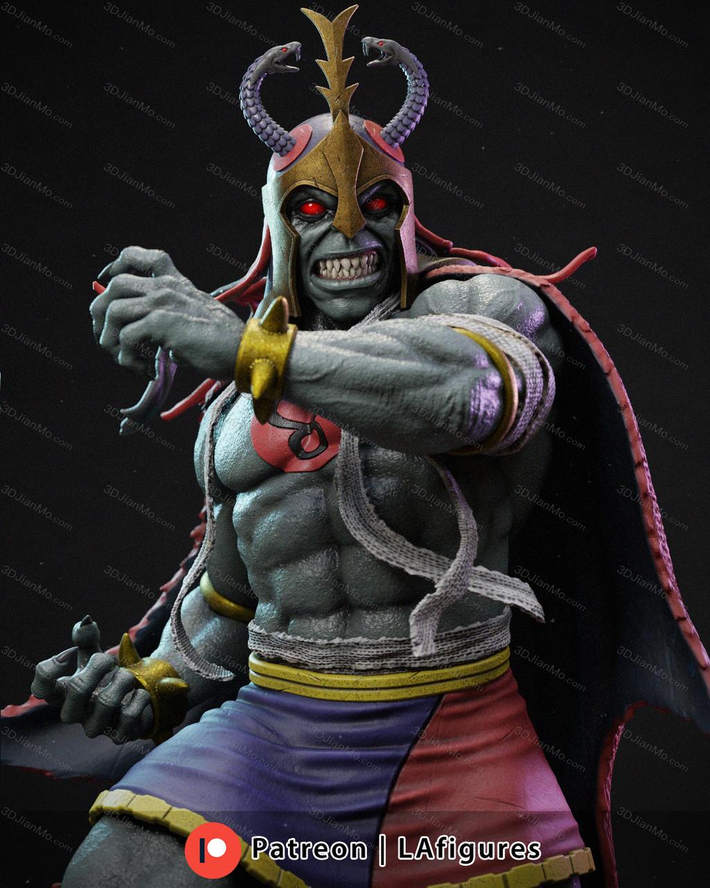 L.A Figures 霹雳猫 恶魔王木乃伊穆拉