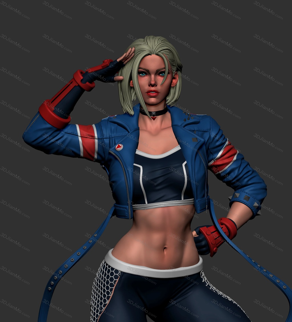 BrunoArt3D 街头霸王 嘉米