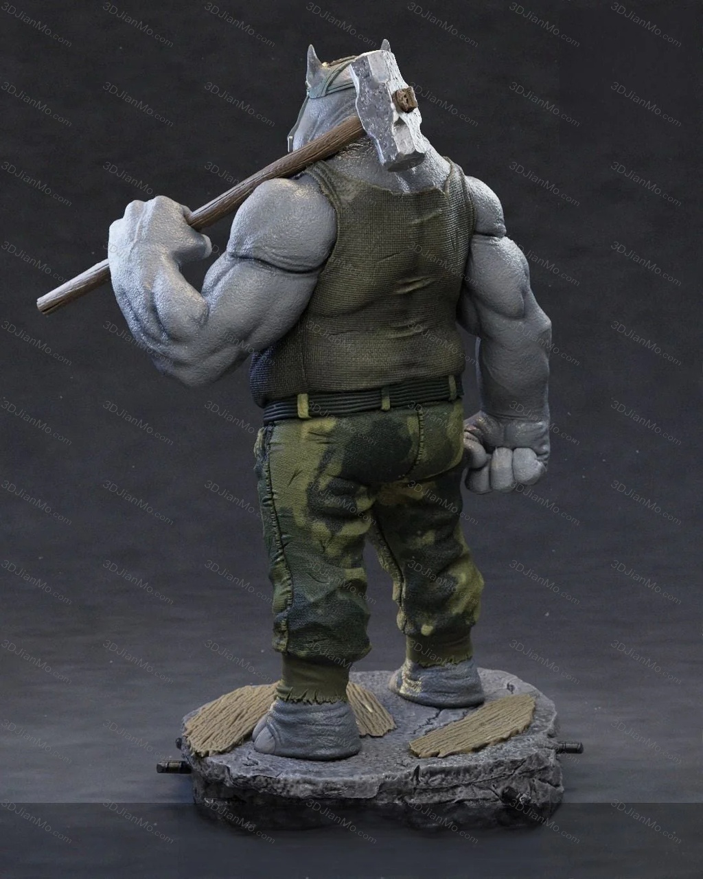 L.A Figures 忍者神龟 犀牛人