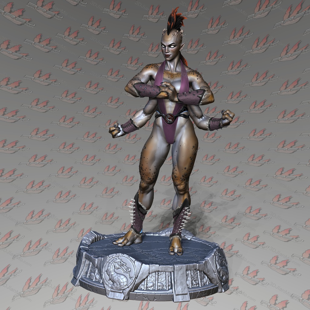 PCS 真人快打 四臂女怪