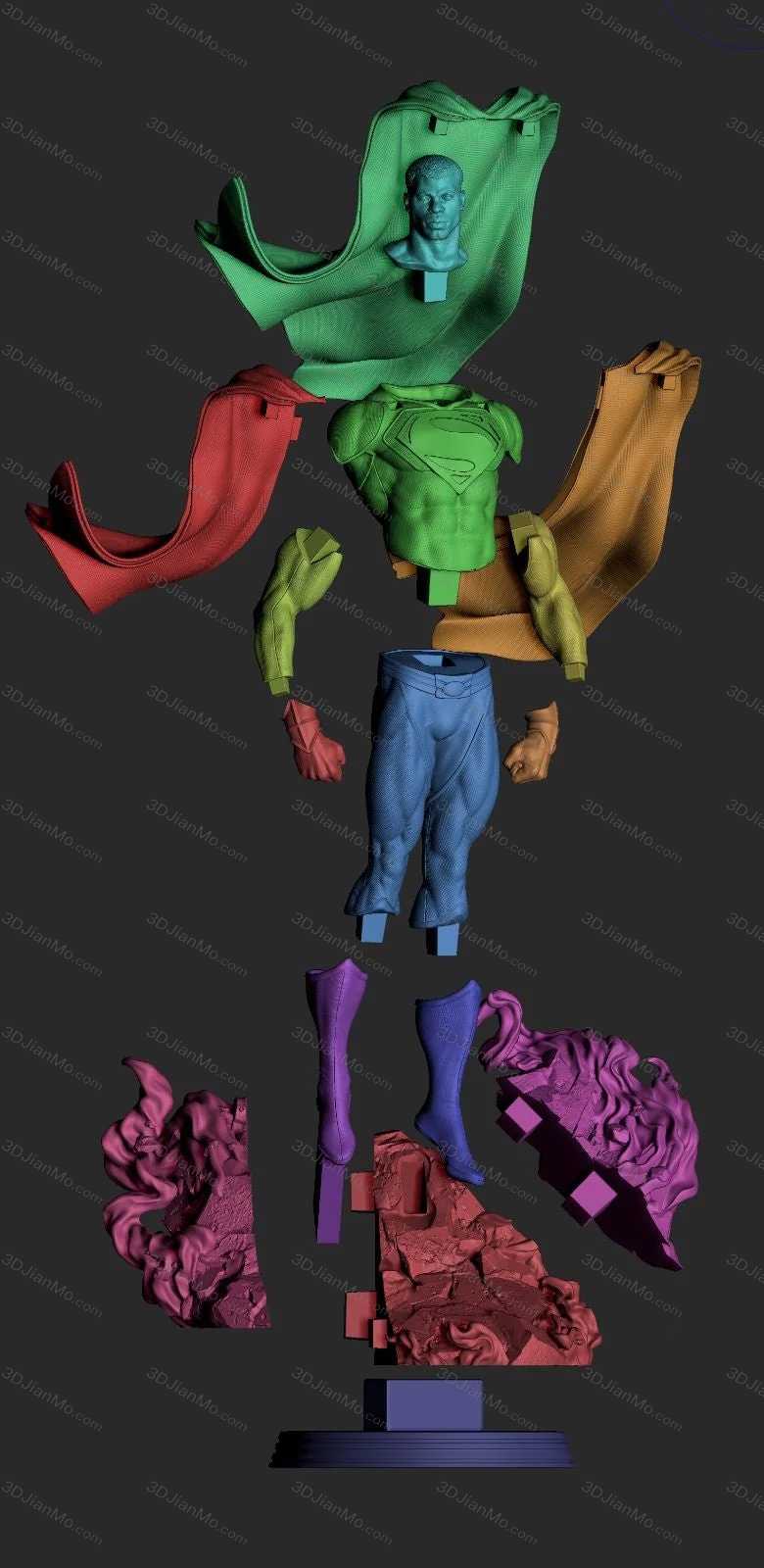 CA3D DC 黑超人 法尔·佐德