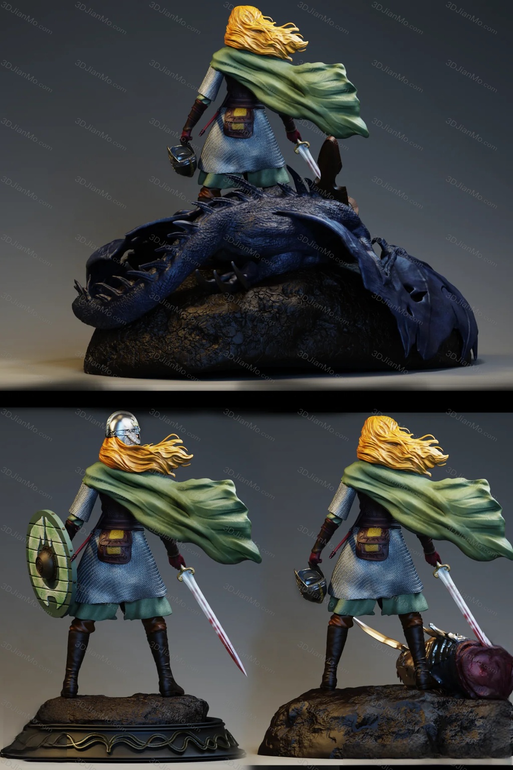CA3D 魔戒 伊欧玟