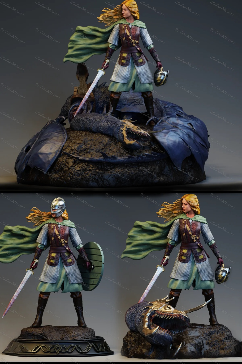 CA3D 魔戒 伊欧玟