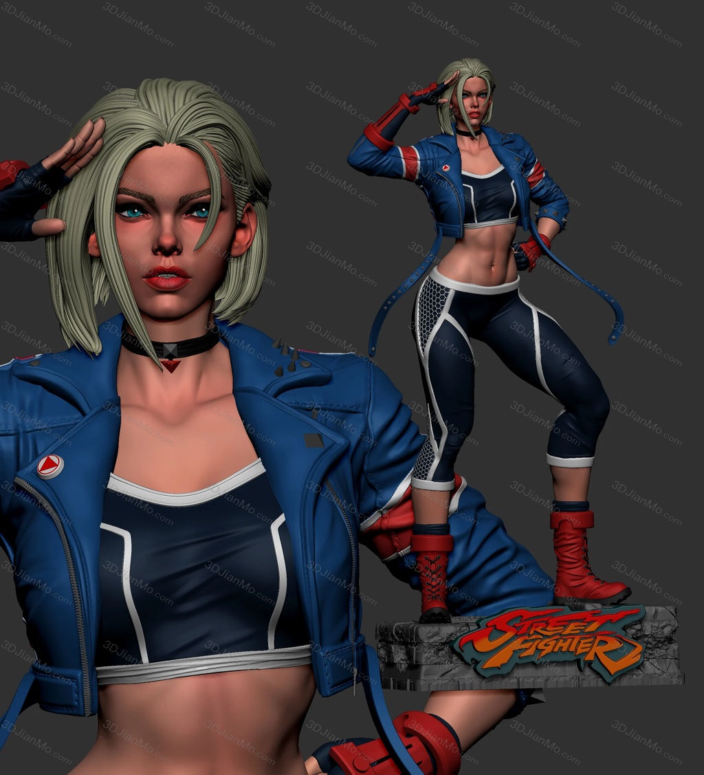 BrunoArt3D 街头霸王 嘉米