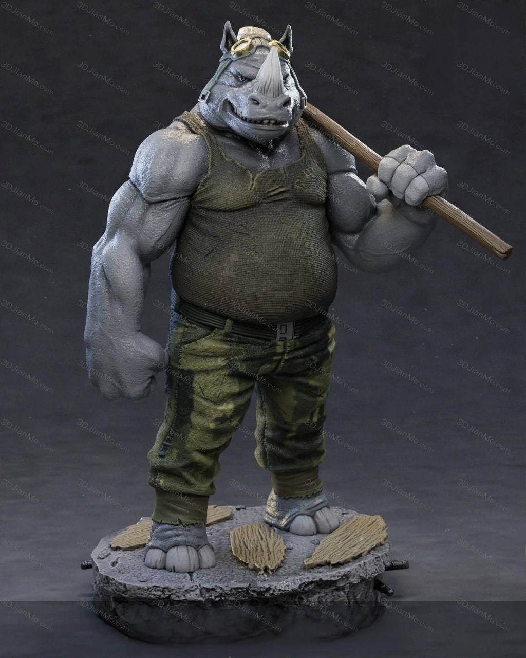 L.A Figures 忍者神龟 犀牛人