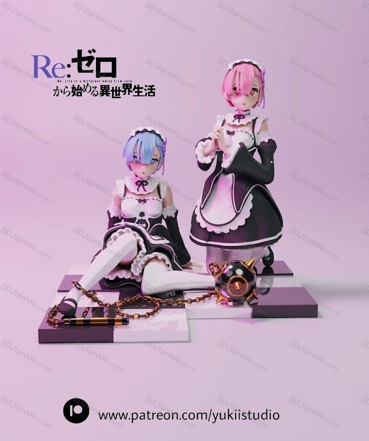 从零开始的异世界生活 雷姆和拉姆