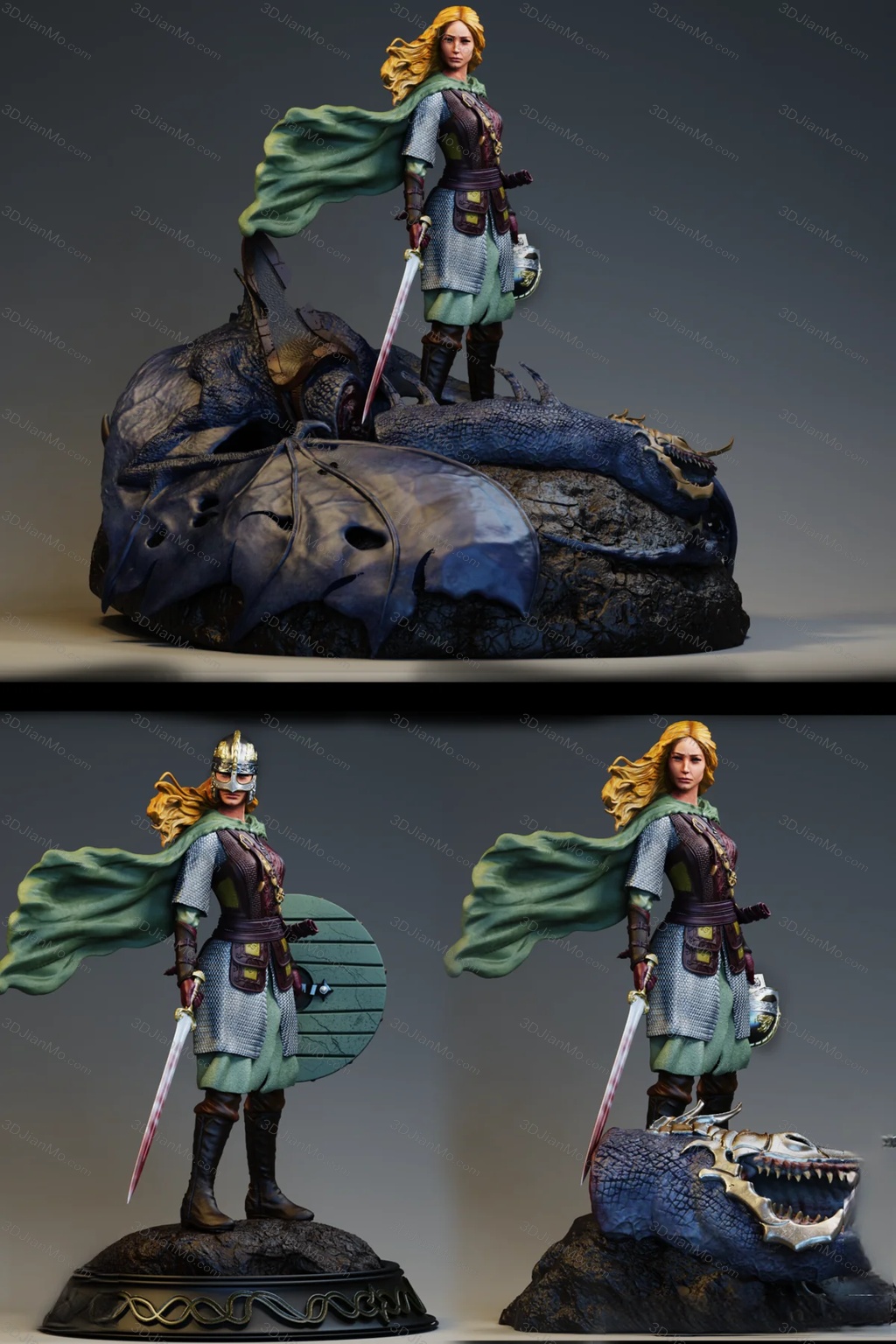 CA3D 魔戒 伊欧玟