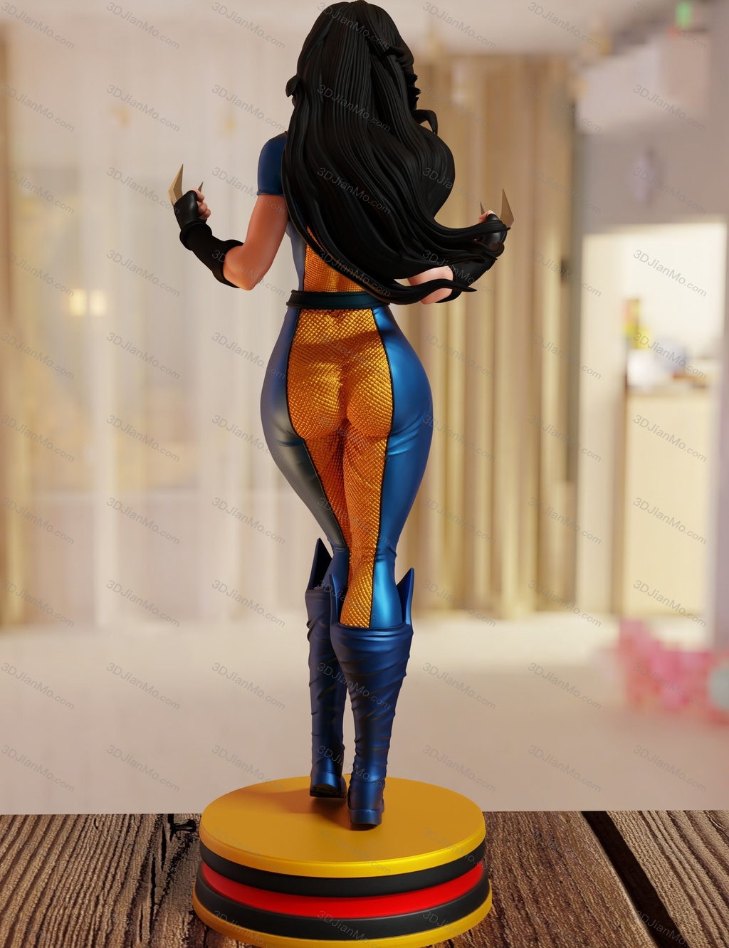 BrunoArt3D 漫威 金刚狼 克隆人X-23