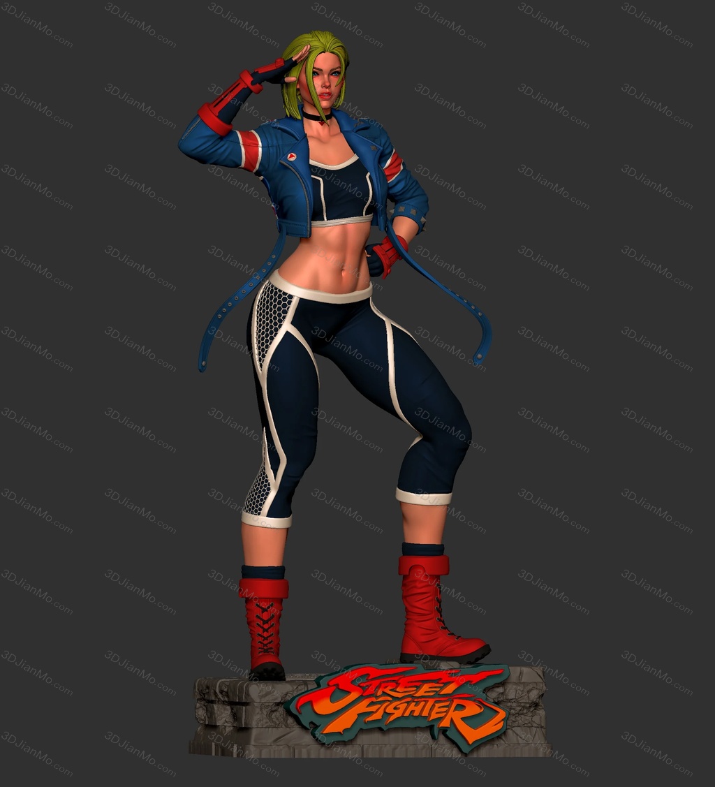 BrunoArt3D 街头霸王 嘉米