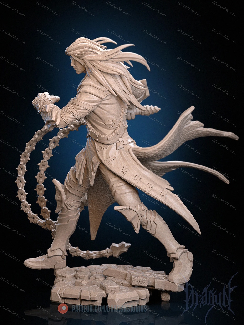 Dragun Studios 恶魔城 吸血鬼猎人 特莱弗·贝尔蒙特