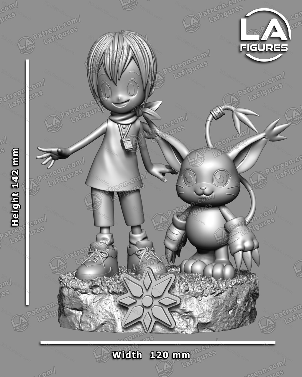 L.A Figures 数码宝贝 Kari
