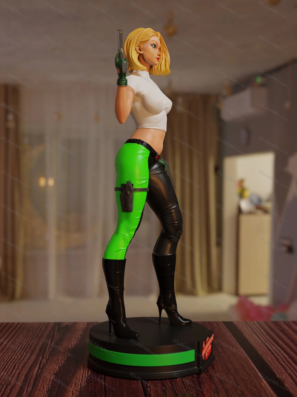 BrunoArt3D 危险女孩 艾比·琪丝