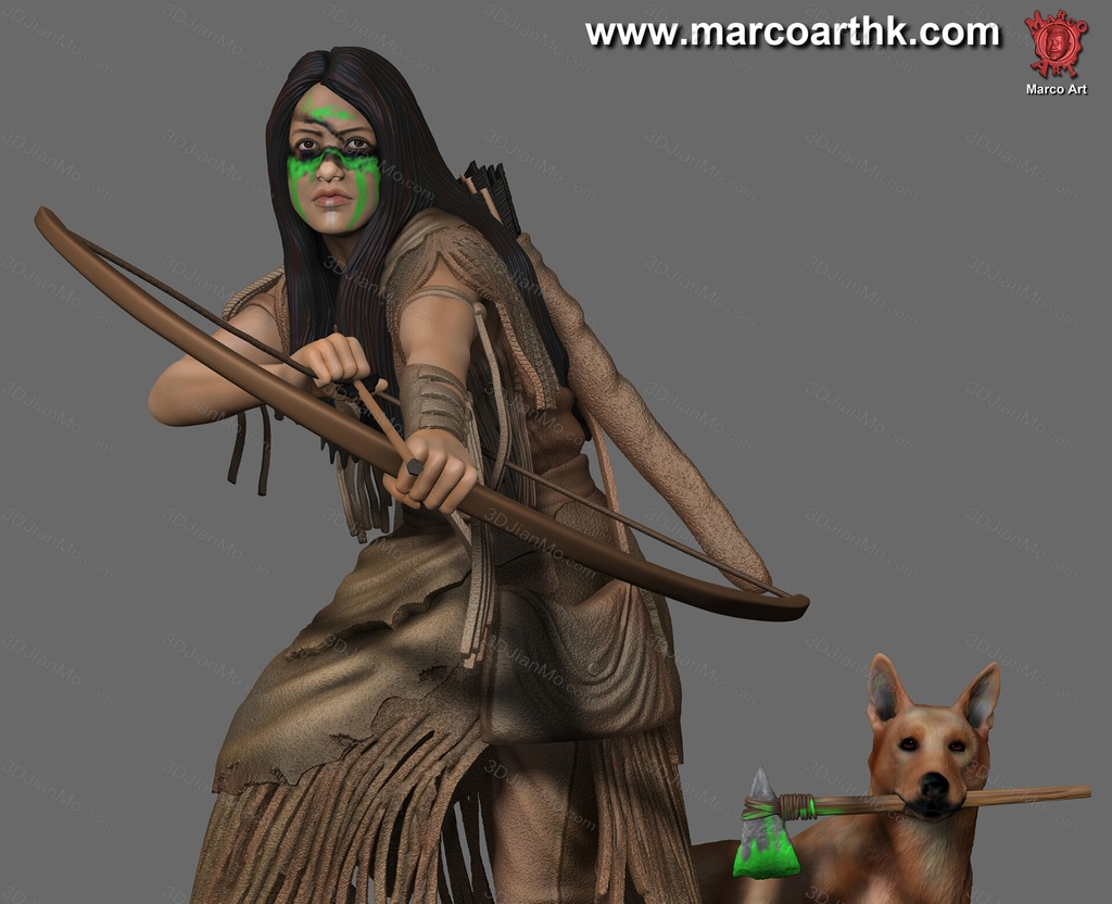 Marco Art 铁血战士 娜茹
