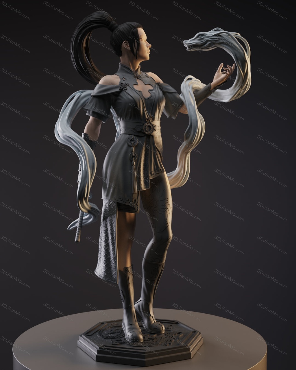 Gsculpt 龙武士