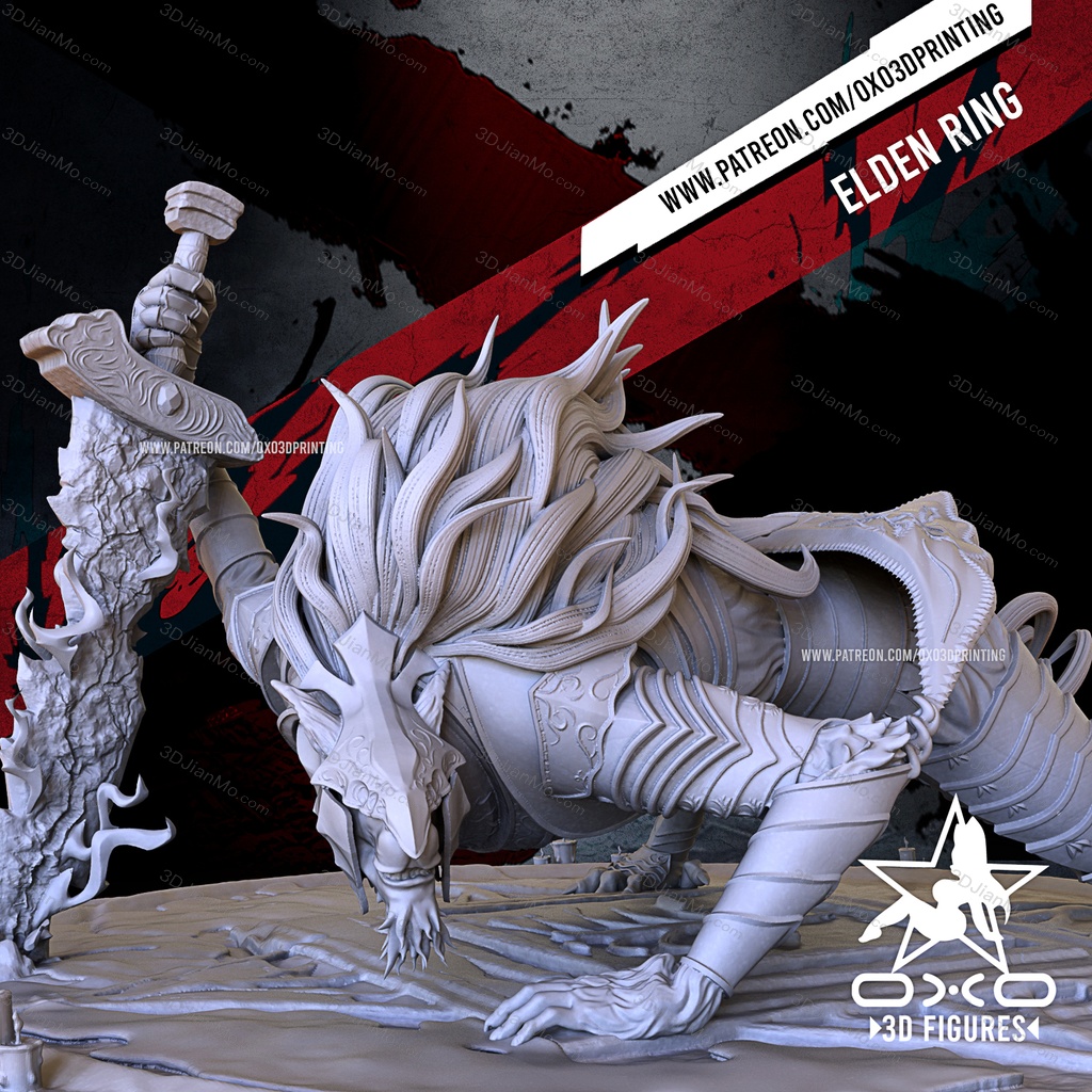 OXO3D 艾尔登法环 永恒女神玛莉卡