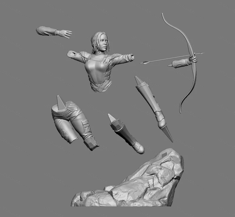Stepanov 饥饿游戏 凯特尼斯·伊夫狄恩