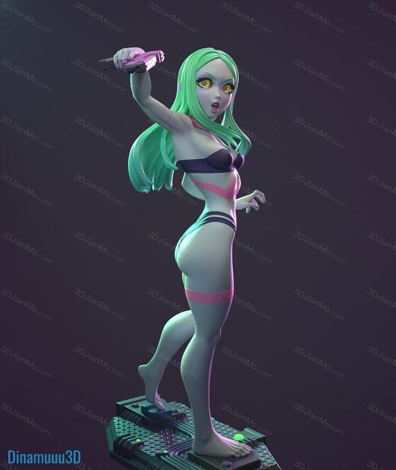 Dinamuuu 3D 边缘行者 丽贝卡