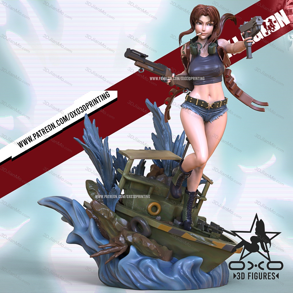 OXO3D 黑礁 莱薇