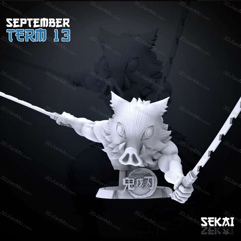 Sekai 鬼灭之刃 嘴平伊之助