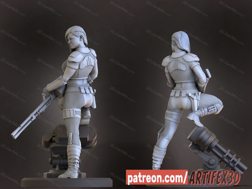 Artifex3d 曼达洛人 卡拉·邓恩