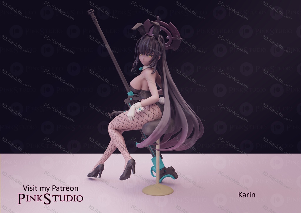 Pink Studio 蔚蓝档案 角楯花凛