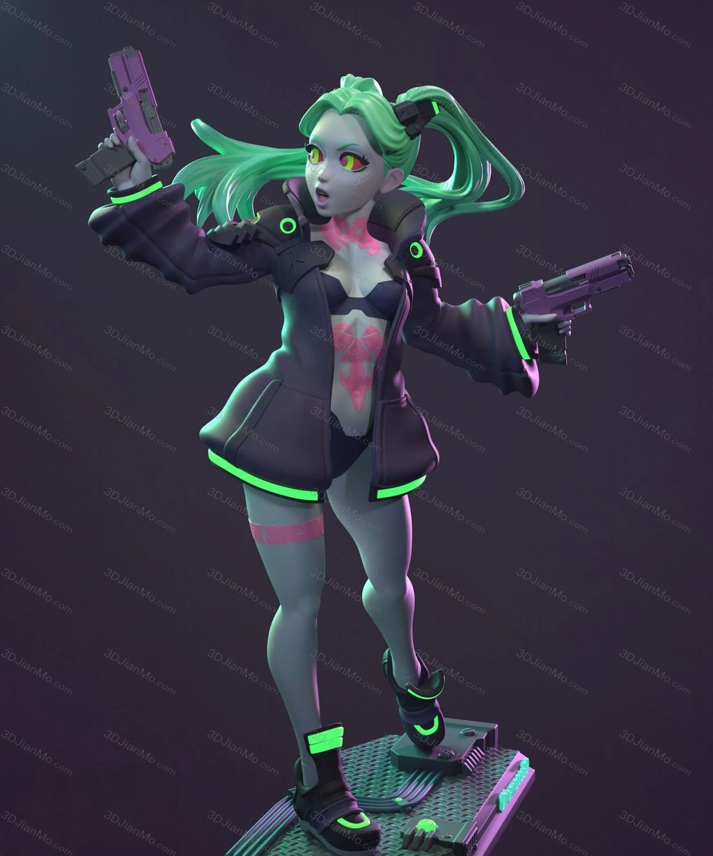 Dinamuuu 3D 边缘行者 丽贝卡