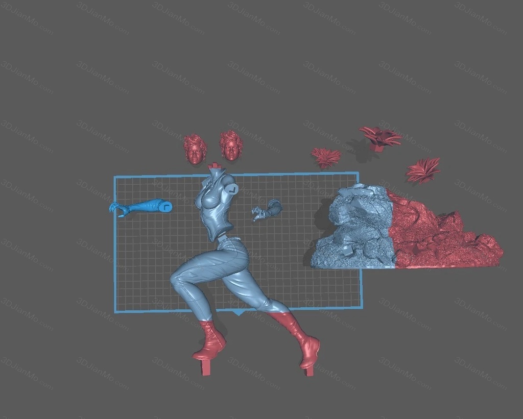 BrunoArt3D DC漫画 动作漫画 雌狐