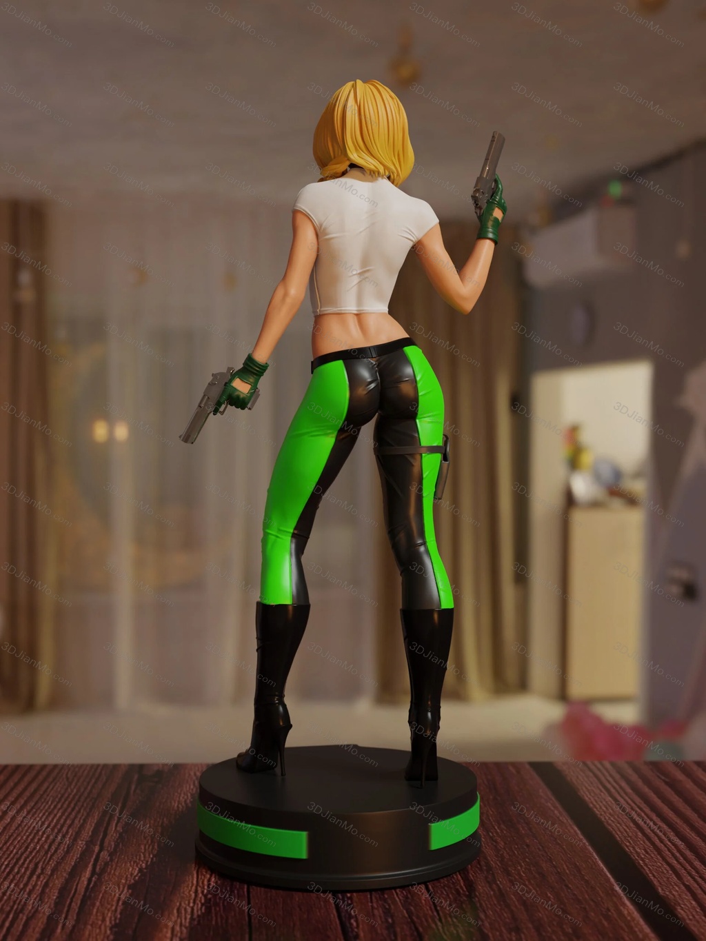 BrunoArt3D 危险女孩 艾比·琪丝