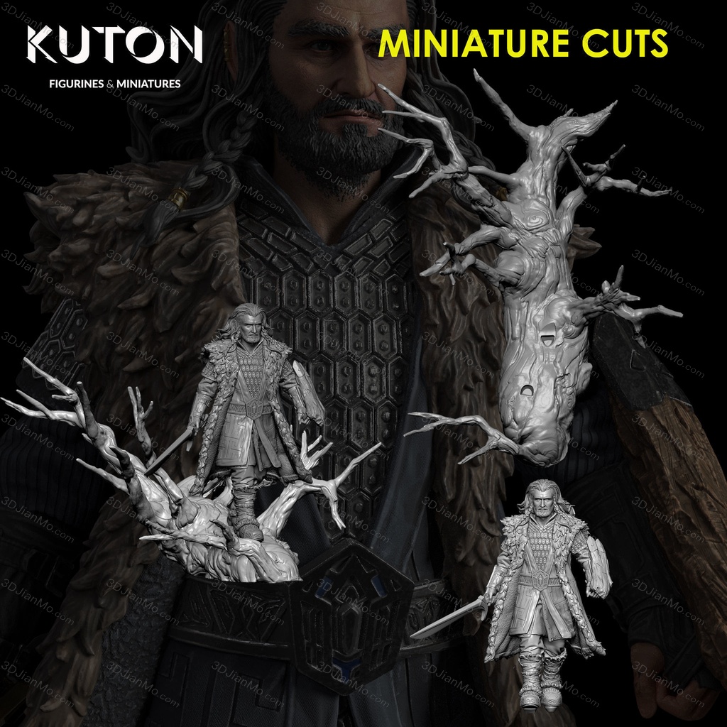 KUTON 霍比特人 矮人索林·橡木盾