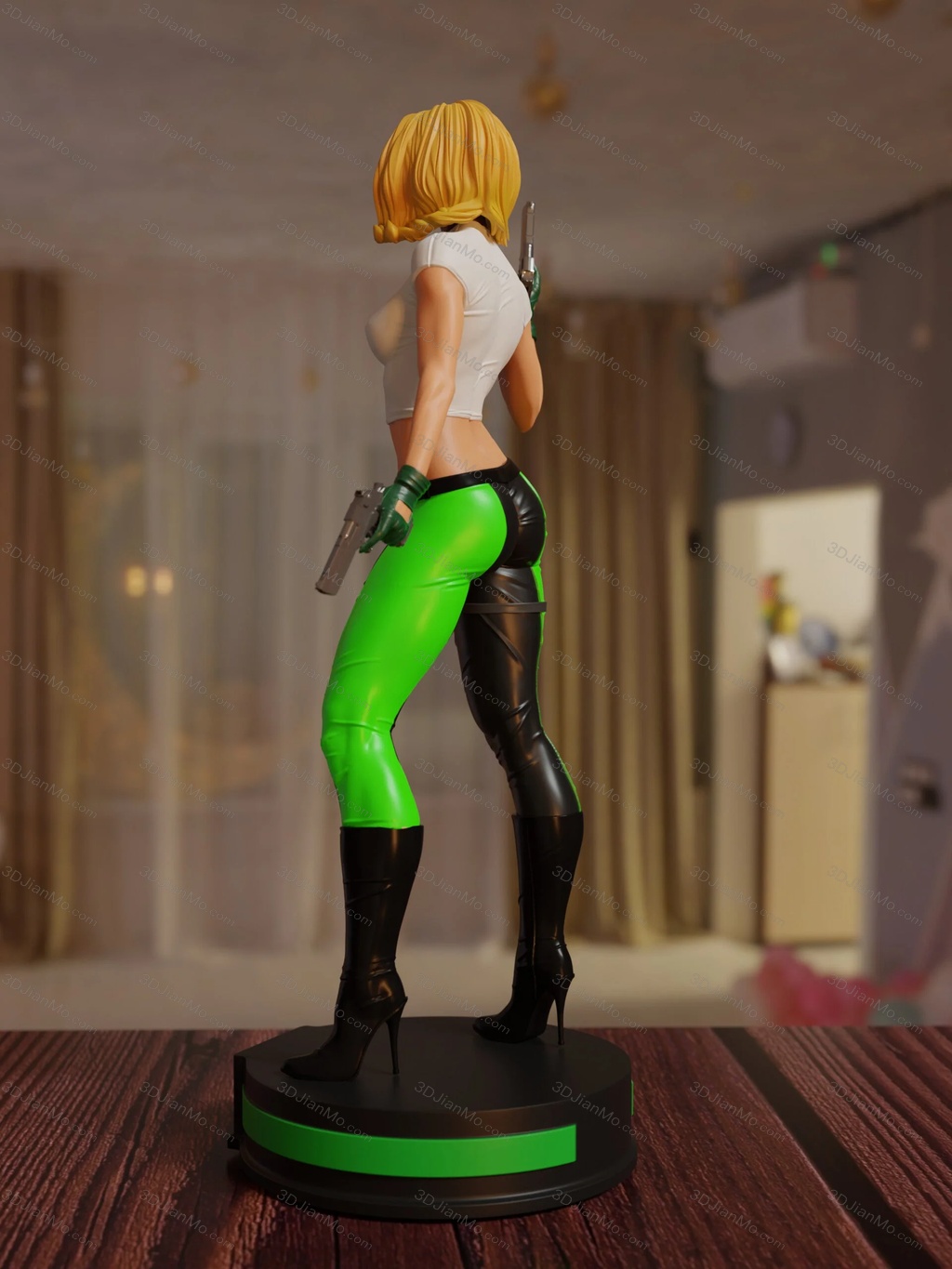 BrunoArt3D 危险女孩 艾比·琪丝