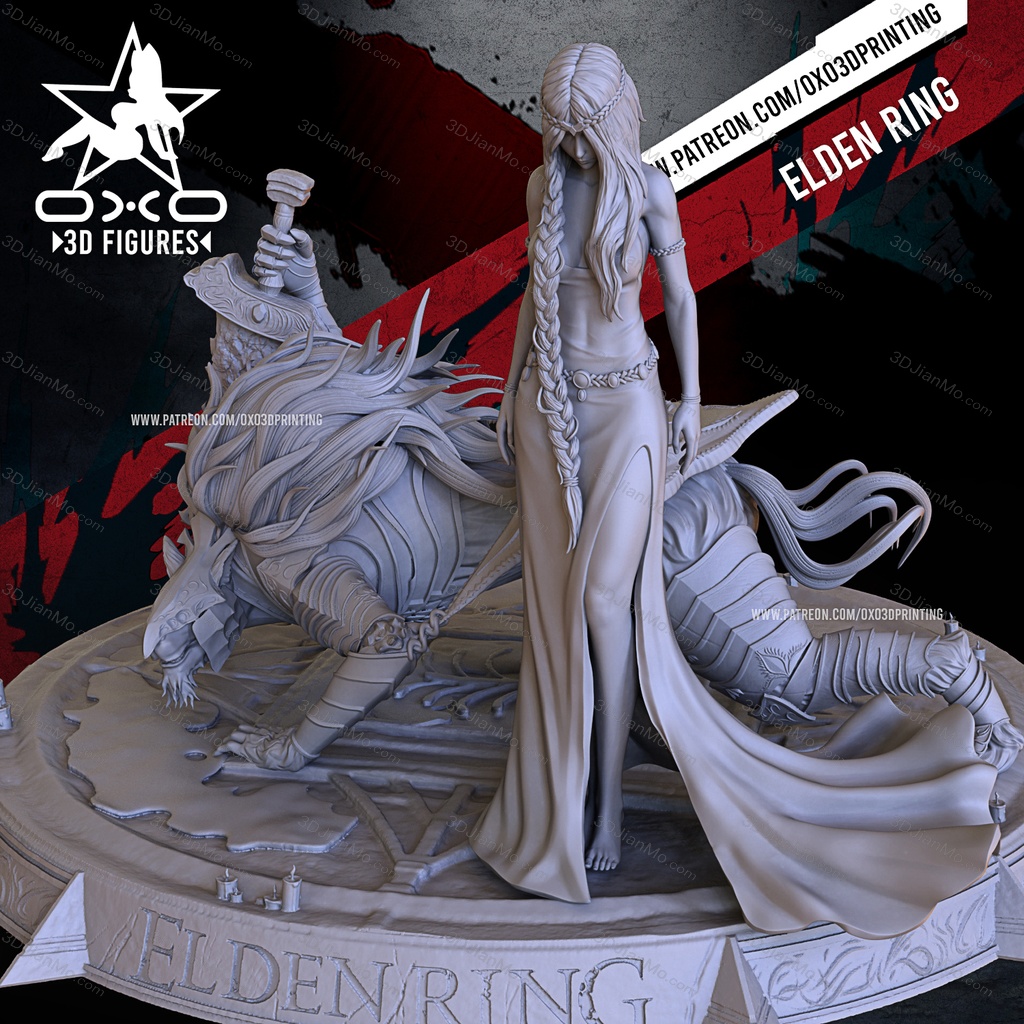 OXO3D 艾尔登法环 永恒女神玛莉卡