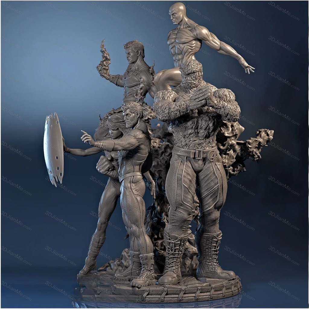 Sanix3d 漫威 神奇四侠