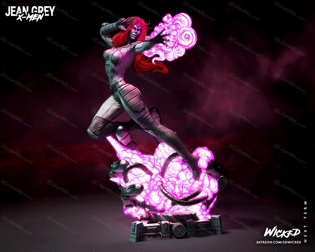 3DWicked 漫威 X战警 琴·葛蕾