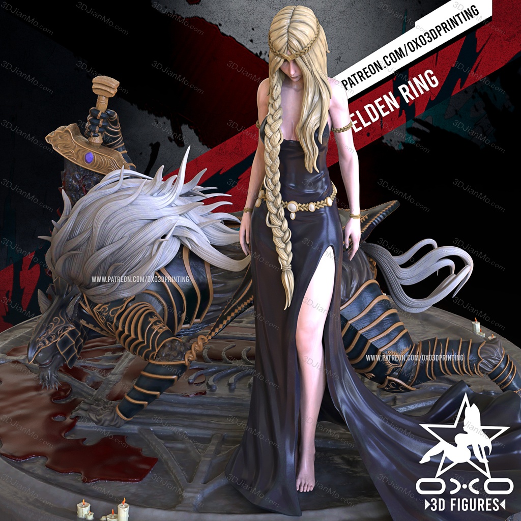 OXO3D 艾尔登法环 永恒女神玛莉卡