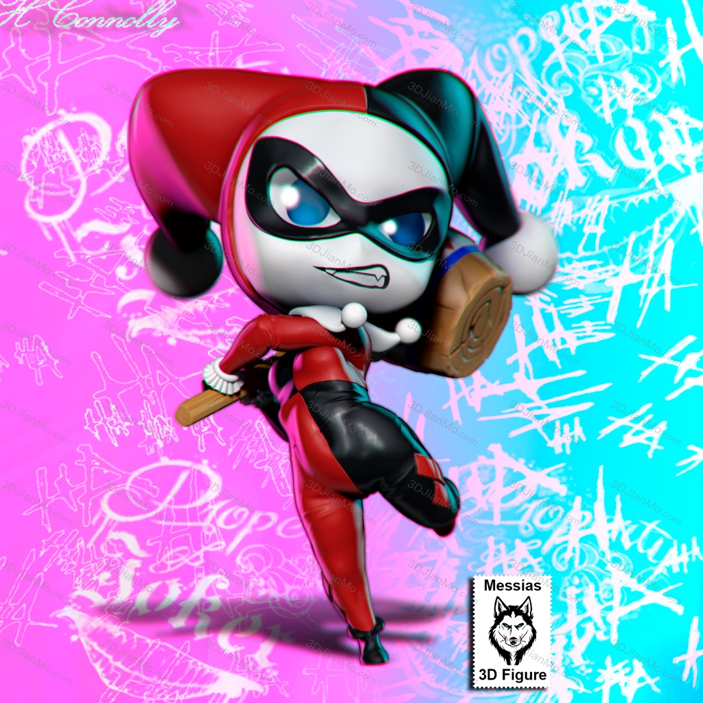 Messias 3D DC漫画 小丑女哈莉·奎茵